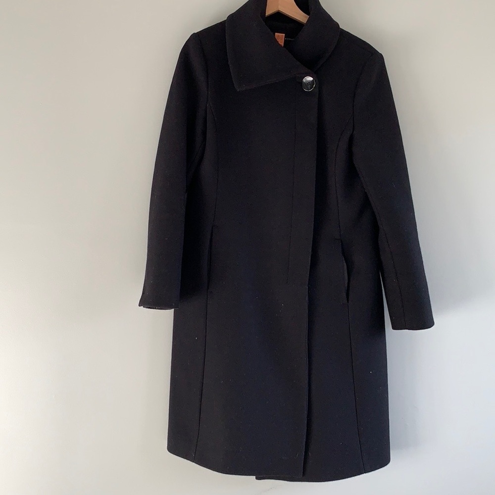 Zara black long coat